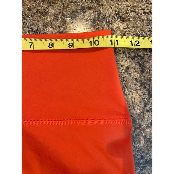 FLEO Small Orange‎ Crop Capri Leggings - Picture 4 of 5